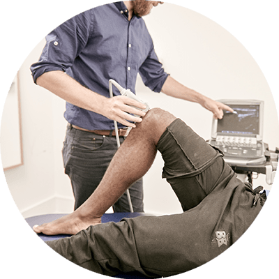 Ultrasound guided injection clinic