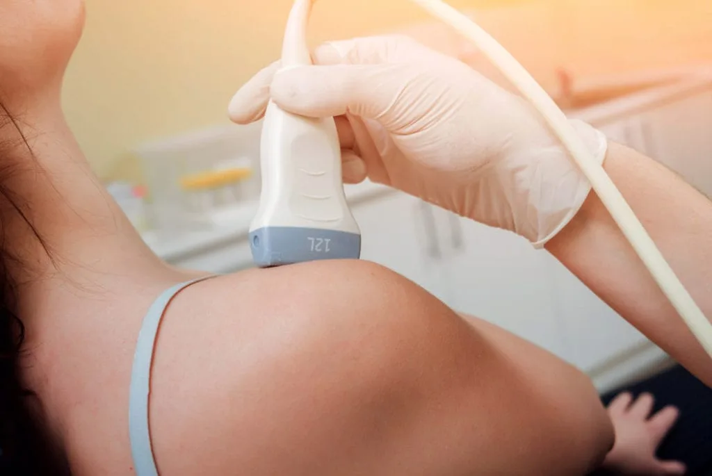 Barbotage injection for calcific tendonitis