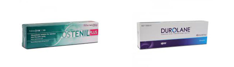 steroids ostenil plus and durolane - used in steroid injections to the knee