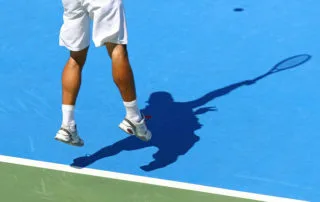 tennis leg
