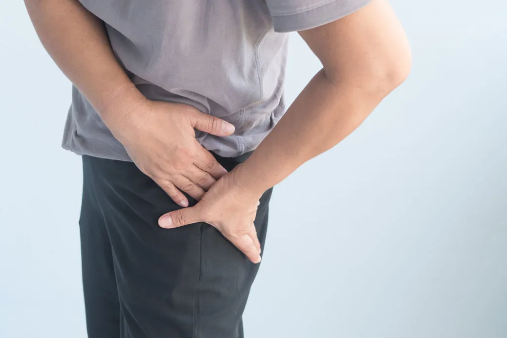 Greater trochanteric pain syndrome – GTPS (also known as greater trochanteric bursitis or gluteus medius tendinopathy)