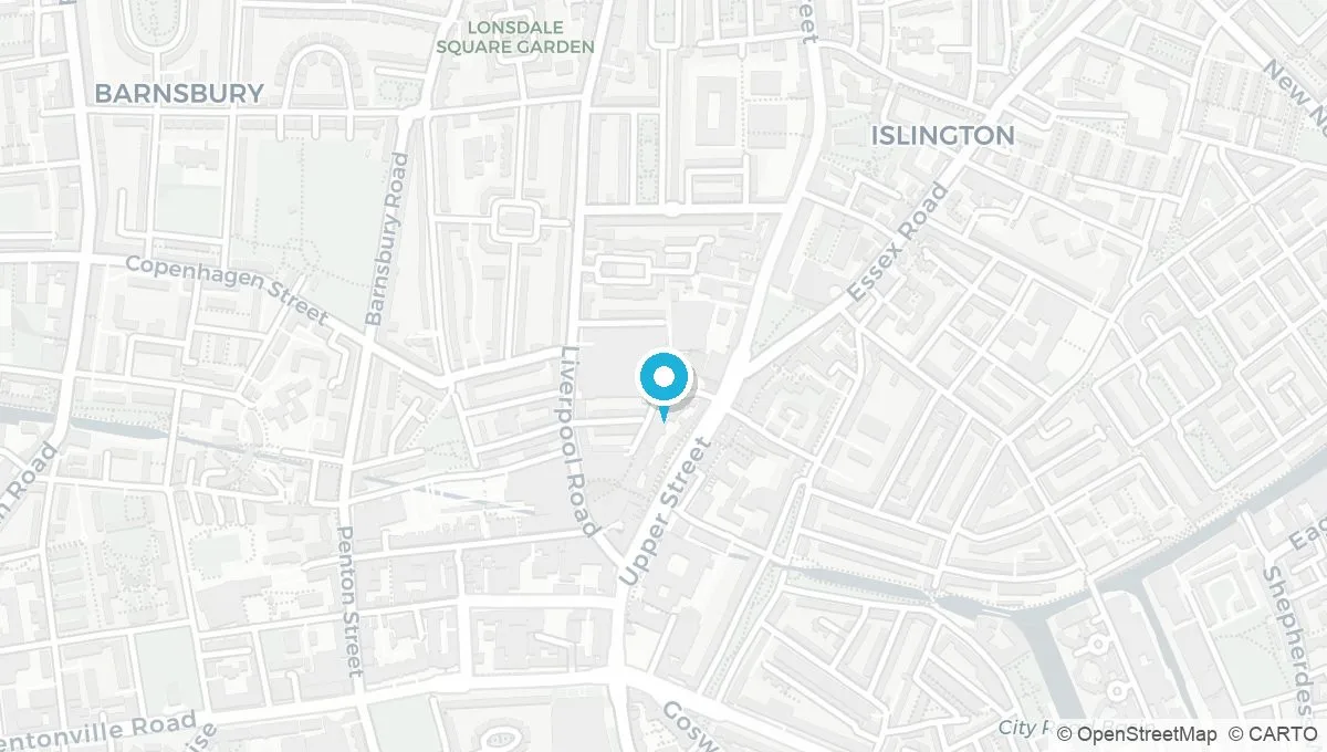 Map showing Angel N1
