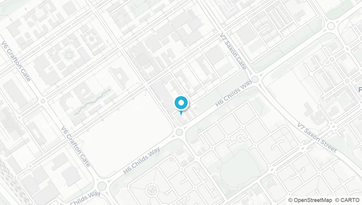 Map showing Milton Keynes MK9